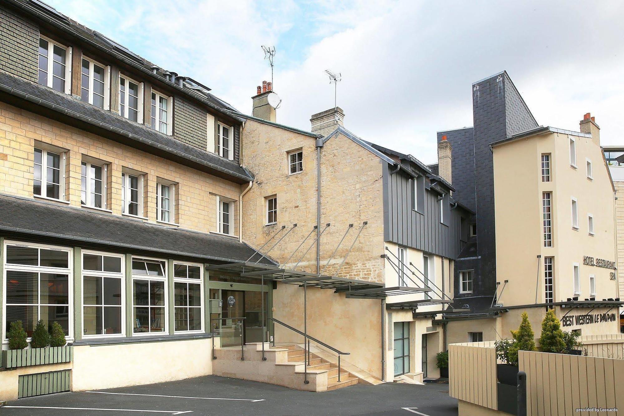 Hotel Restaurant Le Dauphin Et Le Spa Du Prieure Caen Exterior photo
